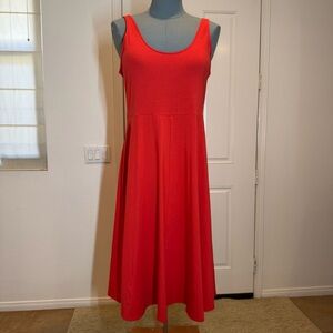 A New Day NWOT Sleeveless Scoop Neck Sundress Red/Orange